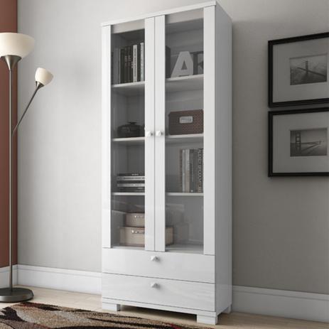 Estante para Livros C604 Bb Branco Brilho - Dalla costa Menor preço em Estante para Livros C604 Bb Branco Brilho - Dalla costa
