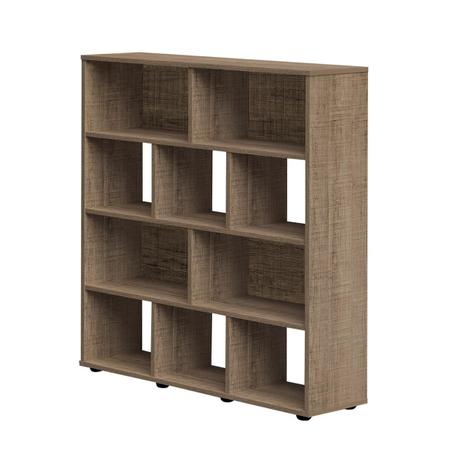 Estante Para Livros Rack Book 3 Prateleiras Canela Artely Menor preço em Estante Para Livros Rack Book 3 Prateleiras Canela Artely