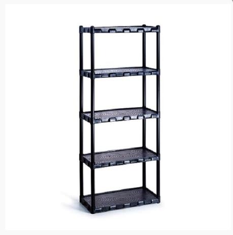 Estante Plástica Modular Com 5 Prateleiras preta - Agraplast é boa?