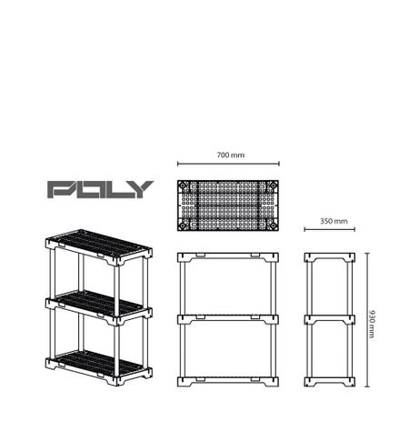 Estante Poly 3 vermelha - Im in é boa?