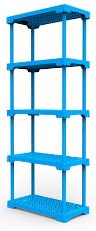 Estante Poly 5 azul - Im in Menor preço em Estante Poly 5 azul - Im in