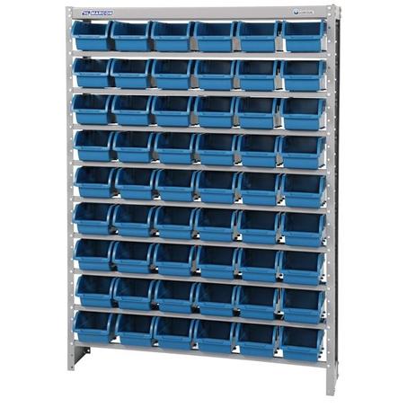Estante Porta Componentes cor azul EM54/5A , 54Caixas N5 - Marcon Menor preço em Estante Porta Componentes cor azul EM54/5A , 54Caixas N5 - Marcon