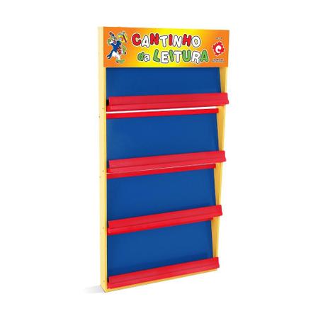 Estante Prateleira Para Guardar Livros Cantinho Da Leitura Carlu Menor preço em Estante Prateleira Para Guardar Livros Cantinho Da Leitura Carlu