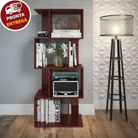 Estante/Rack Nicho Prateleira Bordo P/ Livros Sala Escritório - Arte cas Menor preço em Estante/Rack Nicho Prateleira Bordo P/ Livros Sala Escritório - Arte cas