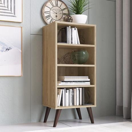 Estante Retrô com 4 Prateleiras Completa Móveis Oak é boa?