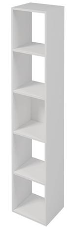 Estante Torre 1500 FK-068 Vertical Cor Branco - 25488 - Sun house Menor preço em Estante Torre 1500 FK-068 Vertical Cor Branco - 25488 - Sun house