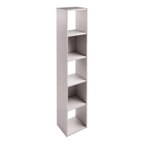 Estante Torre Cinza 150 cm - Falkk Menor preço em Estante Torre Cinza 150 cm - Falkk