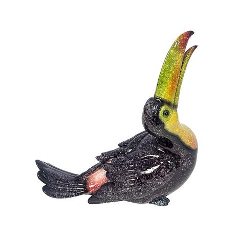 Estátua Tucano Sentado Médio - Goods br é boa?