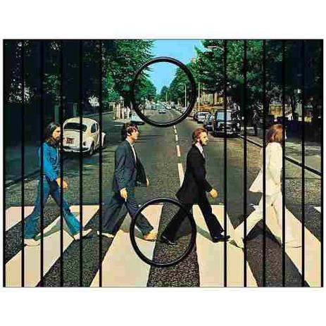 Esteira Bandeja Porta Copos Para Braço de Sofá Estampada Capa The Beatles Abbey Road - Móblis Menor preço em Esteira Bandeja Porta Copos Para Braço de Sofá Estampada Capa The Beatles Abbey Road - Móblis