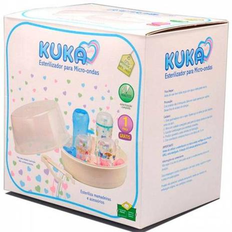 Esterilizador De Mamadeira A Vapor Para Microondas Kuka Menor preço em Esterilizador De Mamadeira A Vapor Para Microondas Kuka