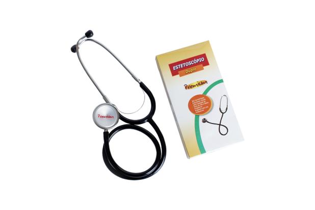 Estetoscópio Adulto Duplo Premium - Accumed Menor preço em Estetoscópio Adulto Duplo Premium - Accumed