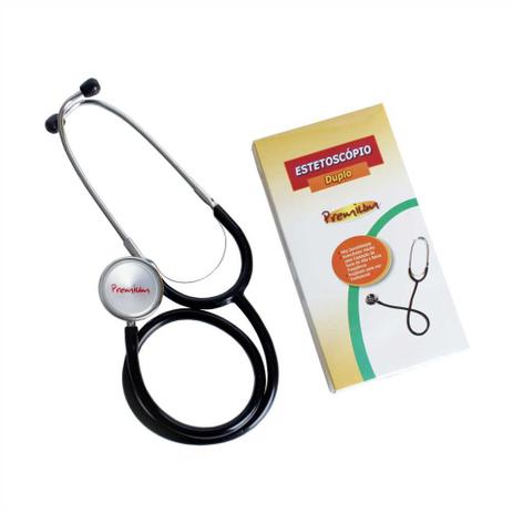 Estetoscópio Premium Duplo Adulto Menor preço em Estetoscópio Premium Duplo Adulto