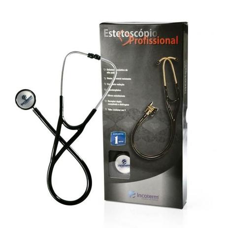 Estetoscópio Profissional Cardiológico Incoterm Menor preço em Estetoscópio Profissional Cardiológico Incoterm