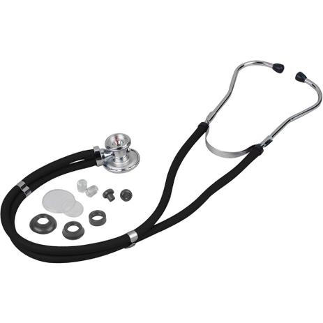 Estetoscópio Rappaport Premium Preto - Accumed Menor preço em Estetoscópio Rappaport Premium Preto - Accumed