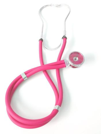 Estetoscópio Rappaport Rosa Pink ER200 - Bioland Menor preço em Estetoscópio Rappaport Rosa Pink ER200 - Bioland