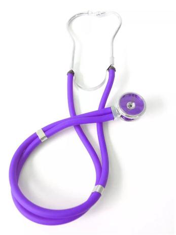 Estetoscópio Rappaport Roxo ER200 Bioland Menor preço em Estetoscópio Rappaport Roxo ER200 Bioland