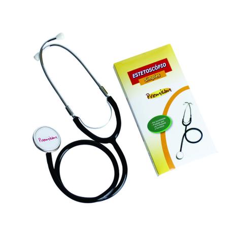 Estetoscópio Simples Premium Adulto Menor preço em Estetoscópio Simples Premium Adulto