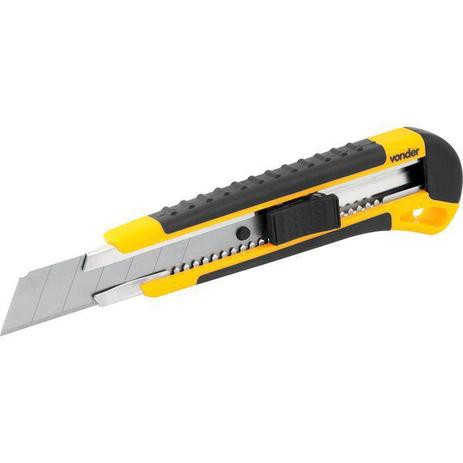 Estilete Corpo Metálico Lâmina 25mm Vonder Menor preço em Estilete Corpo Metálico Lâmina 25mm Vonder
