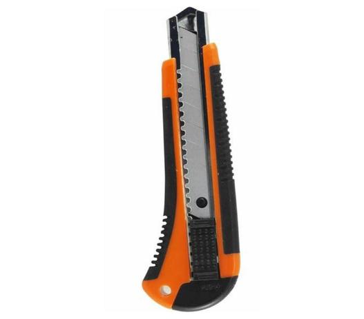 Estilete Emborrachado 3 Laminas 4 Un. 18mm Starfer 03610187 Menor preço em Estilete Emborrachado 3 Laminas 4 Un. 18mm Starfer 03610187