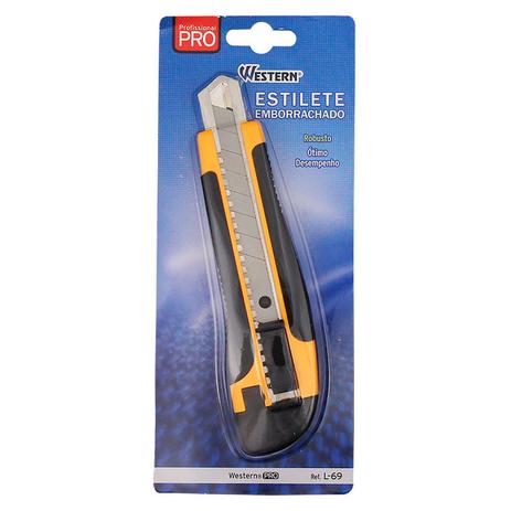 Estilete Emborrachado Profissional - Western Menor preço em Estilete Emborrachado Profissional - Western