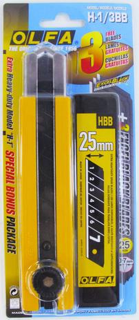 Estilete Extra Largo Olfa Heavy Duty H-1 025 mm 64796 Menor preço em Estilete Extra Largo Olfa Heavy Duty H-1 025 mm 64796