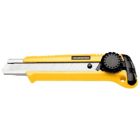 Estilete profissional com trava giratória 6” - Tramontina Menor preço em Estilete profissional com trava giratória 6” - Tramontina