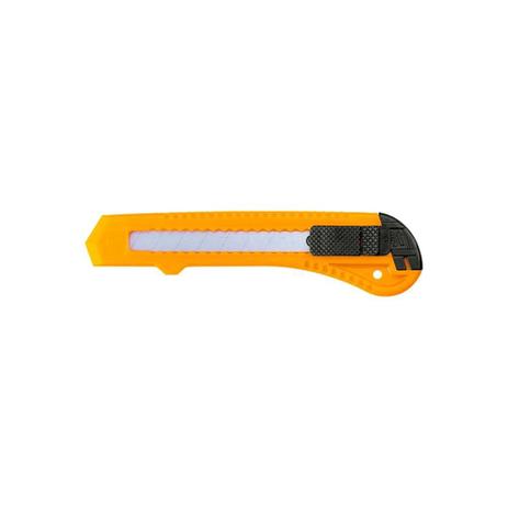 Estilete Retrátil com Lâmina de 18mm Amarelo E Preto - Sparta Menor preço em Estilete Retrátil com Lâmina de 18mm Amarelo E Preto - Sparta