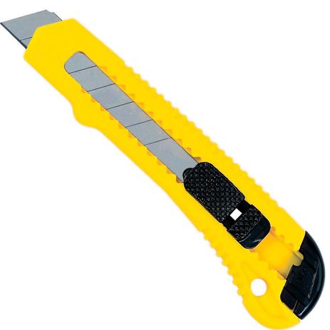 Estilete Retrátil Econômico 18mm Stanley Menor preço em Estilete Retrátil Econômico 18mm Stanley