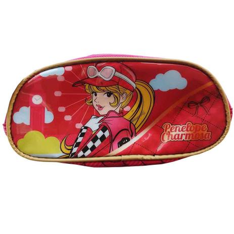Estojo 2 ziperes penelope xadrez 02 divisorias pink luxcel Menor preço em Estojo 2 ziperes penelope xadrez 02 divisorias pink luxcel