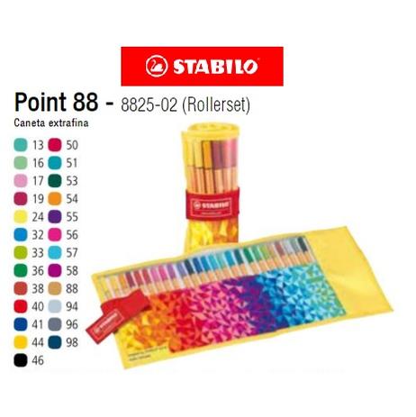 Estojo Caneta Stabilo 8825-02 C/ 25 Unidades é boa?