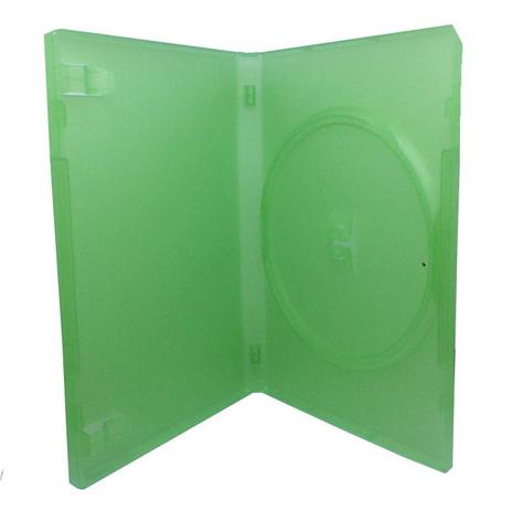 Estojo Capa Dvd Box Verde Claro Tradicional Pacote C/10 Unidades - Novodisc Menor preço em Estojo Capa Dvd Box Verde Claro Tradicional Pacote C/10 Unidades - Novodisc