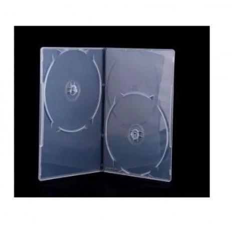 Estojo Capa Dvd Duplo Transparente Slim 07 Mm 12 Peça - Sony Menor preço em Estojo Capa Dvd Duplo Transparente Slim 07 Mm 12 Peça - Sony