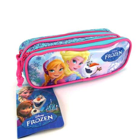 Estojo Escolar Infantil Duplo Frozen Olaf Soft - 60222 Menor preço em Estojo Escolar Infantil Duplo Frozen Olaf Soft - 60222