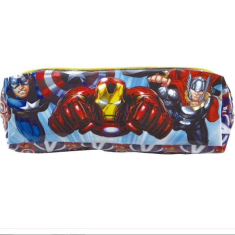 Estojo Escolar Simples Vingadores Xeryus 6276 Menor preço em Estojo Escolar Simples Vingadores Xeryus 6276
