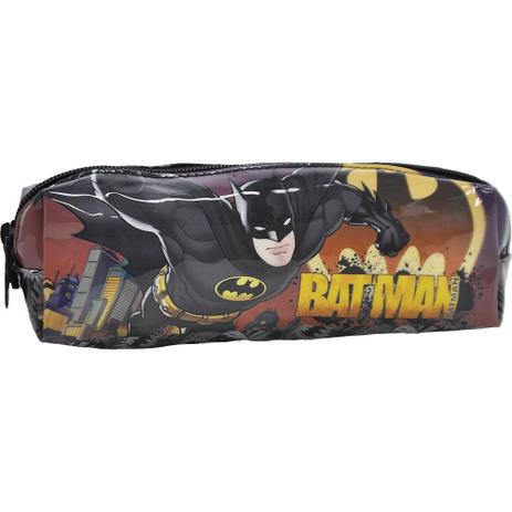 Estojo Escolar Simples Xeryus Batman Gothan Guardian - 7596 Menor preço em Estojo Escolar Simples Xeryus Batman Gothan Guardian - 7596