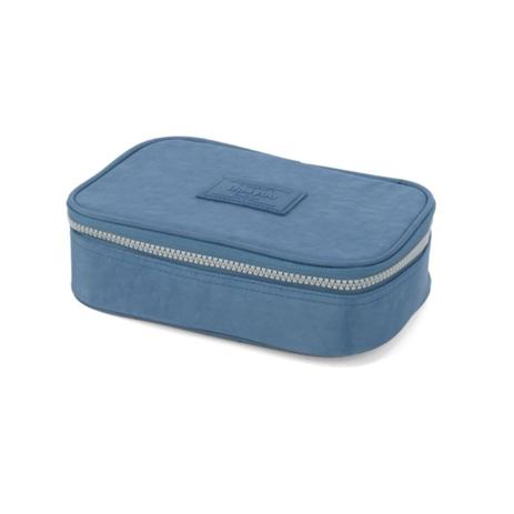 Estojo Escolar Up4you Especial Crinkle Azul - Mochila e mala luxcel Menor preço em Estojo Escolar Up4you Especial Crinkle Azul - Mochila e mala luxcel