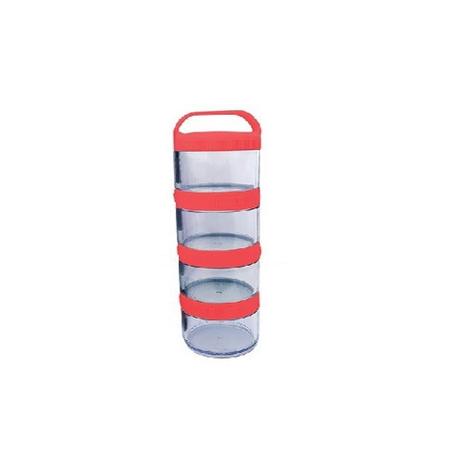 Estojo Multi-uso c/ 4 peças - Prottector Cor: Pink Menor preço em Estojo Multi-uso c/ 4 peças - Prottector Cor: Pink
