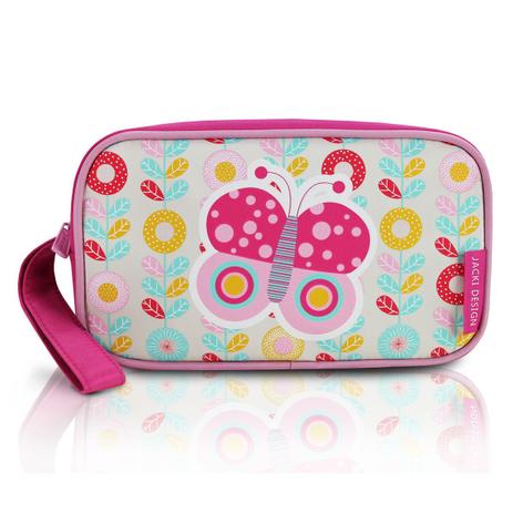 Estojo necessaire escolar infantil criança alça menina jacki design pink borboleta Menor preço em Estojo necessaire escolar infantil criança alça menina jacki design pink borboleta