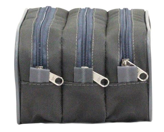 Estojo Necessaire Triplo LS EE2108 com 3 divisões - Ls bolsas Menor preço em Estojo Necessaire Triplo LS EE2108 com 3 divisões - Ls bolsas