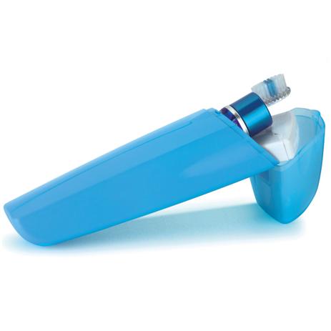 Estojo Porta Escovas De Dente Creme Dental Portátil Mala Azul - Ou Menor preço em Estojo Porta Escovas De Dente Creme Dental Portátil Mala Azul - Ou