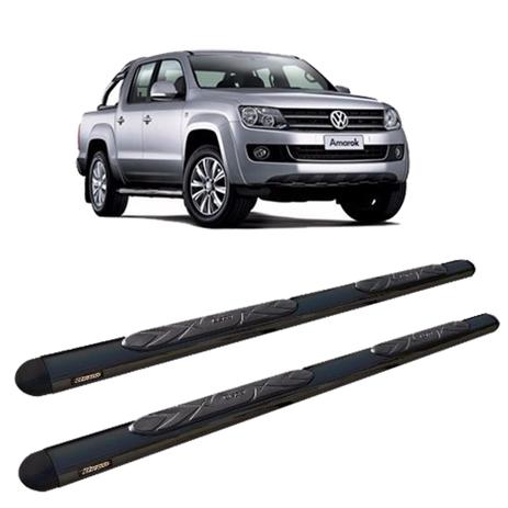 Estribo Bepo Amarok Cabine Dupla Oval Preto Menor preço em Estribo Bepo Amarok Cabine Dupla Oval Preto