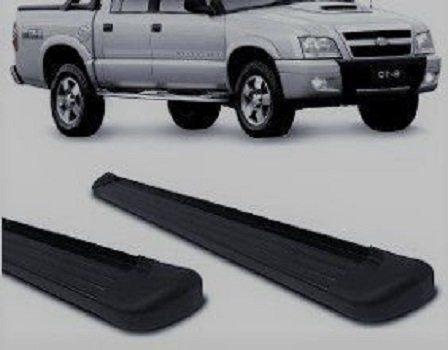 Estribo lat. aluminio preto s-10 cd 1995 a 2011 - Track Menor preço em Estribo lat. aluminio preto s-10 cd 1995 a 2011 - Track
