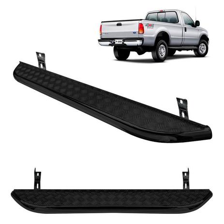 Estribo Lateral Chapa F-250 F-350 CS 2004 a 2018 Roda Roda Preto Gtnox Menor preço em Estribo Lateral Chapa F-250 F-350 CS 2004 a 2018 Roda Roda Preto Gtnox