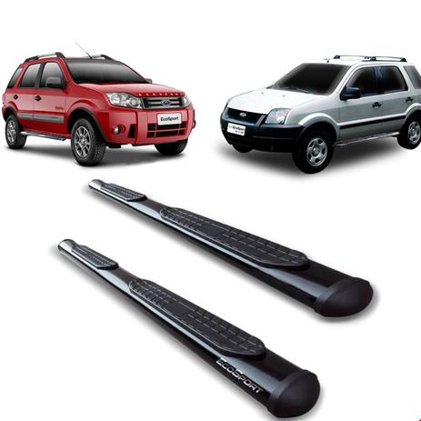 Estribo Lateral Ecosport 2003 A 2012 Preto - Ccf Menor preço em Estribo Lateral Ecosport 2003 A 2012 Preto - Ccf