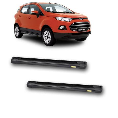 Estribo Lateral Ecosport 2013 A 2017 Preto - Ccf Menor preço em Estribo Lateral Ecosport 2013 A 2017 Preto - Ccf