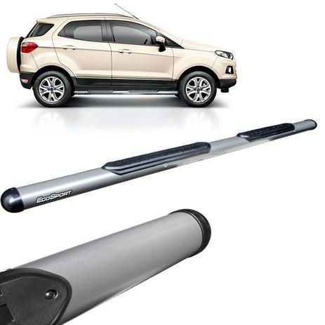Estribo Lateral Ecosport 2013 a 2018 Oval Grafite VF Menor preço em Estribo Lateral Ecosport 2013 a 2018 Oval Grafite VF
