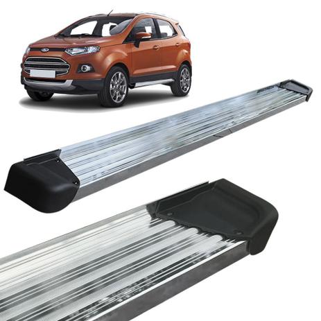 Estribo Lateral Ecosport 2013 a 2019 Aluminio Polido A3 - Gtnox Menor preço em Estribo Lateral Ecosport 2013 a 2019 Aluminio Polido A3 - Gtnox
