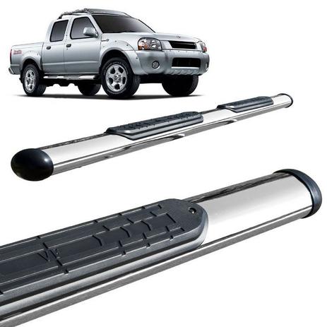 Estribo Lateral Frontier 2003 a 2007 Oval Cromado VF Menor preço em Estribo Lateral Frontier 2003 a 2007 Oval Cromado VF