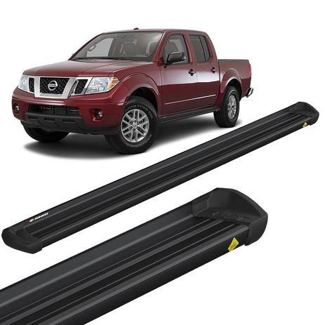 Estribo Lateral Frontier 2008 a 2016 Aluminio Preto Keko K1 Menor preço em Estribo Lateral Frontier 2008 a 2016 Aluminio Preto Keko K1