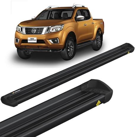 Estribo Lateral Frontier 2017 a 2019 Aluminio Preto Keko K1 Menor preço em Estribo Lateral Frontier 2017 a 2019 Aluminio Preto Keko K1